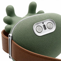 Detalle de los controles del masajeador Unwynd